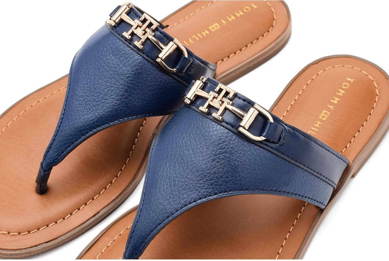 image:imageTommy Hilfiger Womens Goldiea Flat SandalDark Blue 400