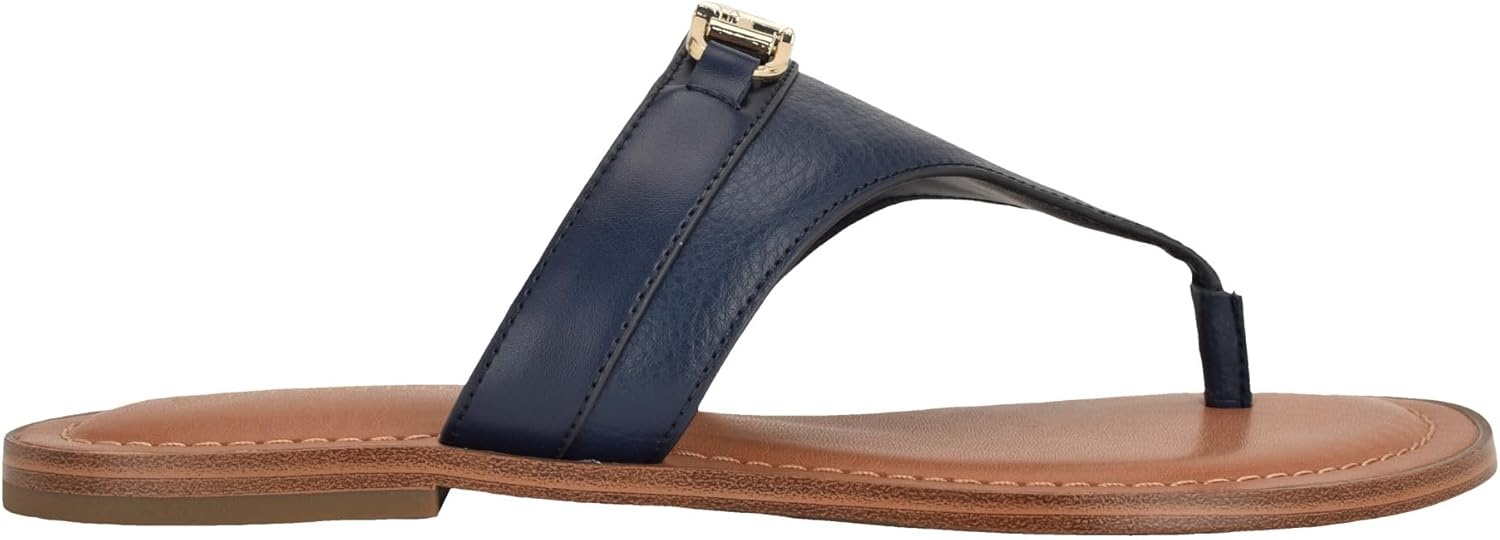image:imageTommy Hilfiger Womens Goldiea Flat SandalDark Blue 400