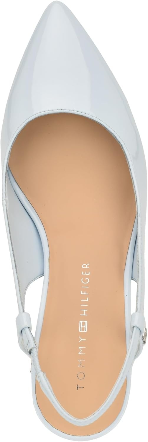 image:imageTommy Hilfiger Womens Jezibee PumpLight Blue Patent 450