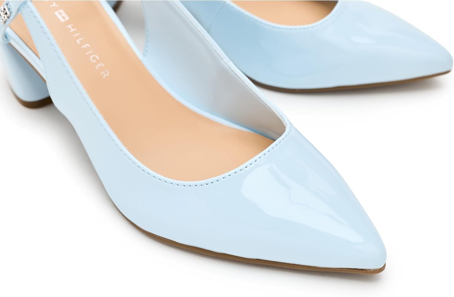 image:imageTommy Hilfiger Womens Jezibee PumpLight Blue Patent 450