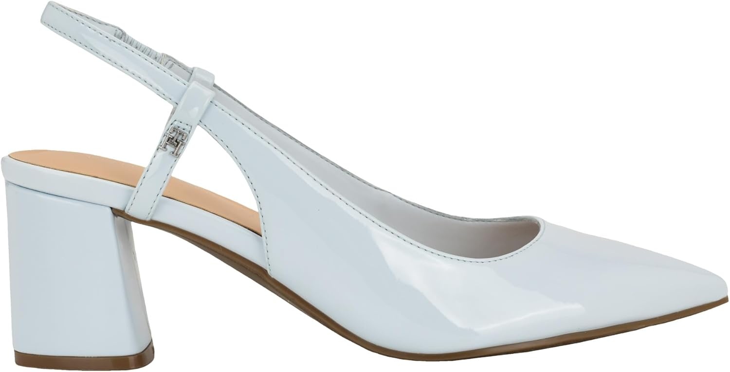 image:imageTommy Hilfiger Womens Jezibee PumpLight Blue Patent 450