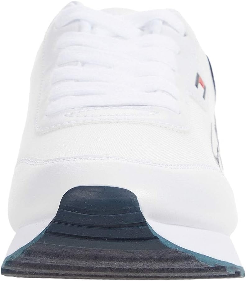 image:imageTommy Hilfiger Womens Laces SneakerWhiteWhiteNavy