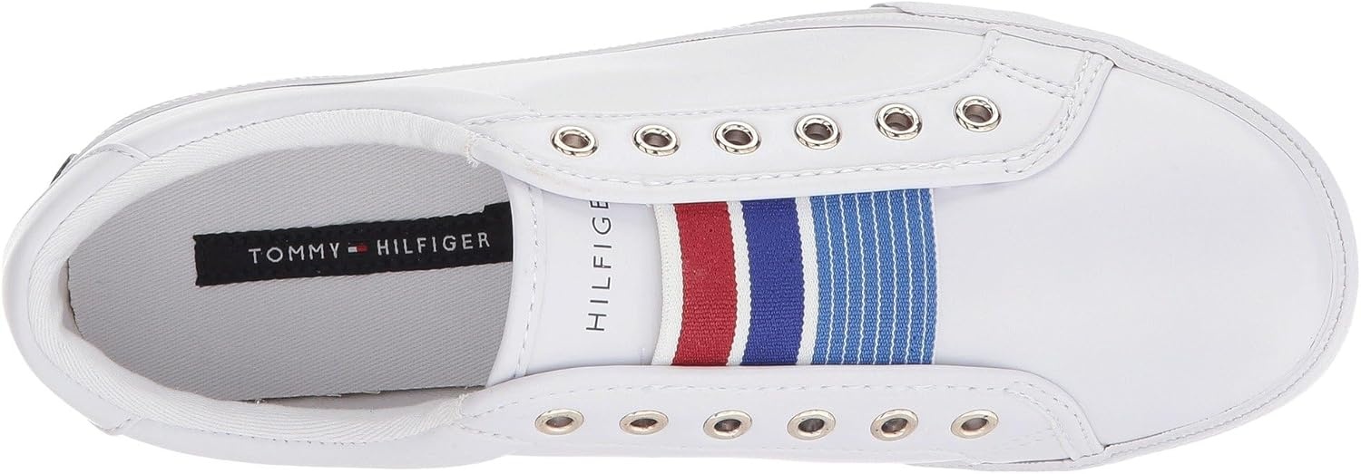 image:imageTommy Hilfiger Womens Laven SneakersWhiteBlue Multi