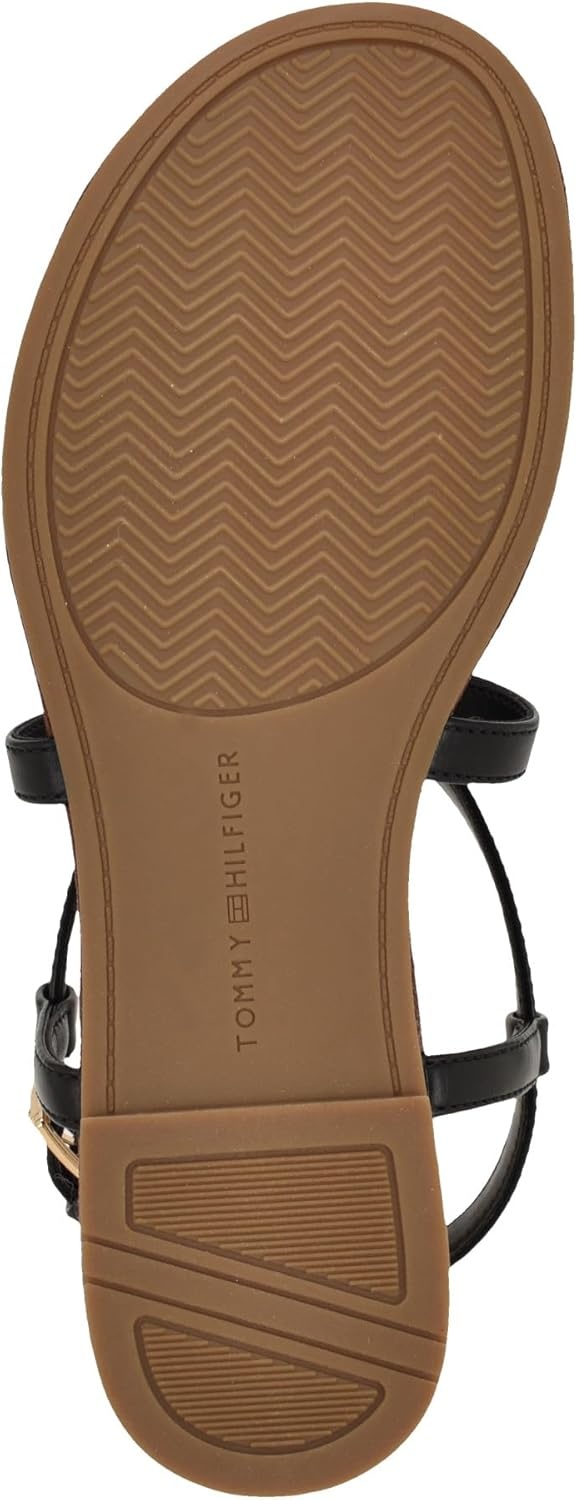 image:imageTommy Hilfiger Womens Lohian Flat SandalBlack 001