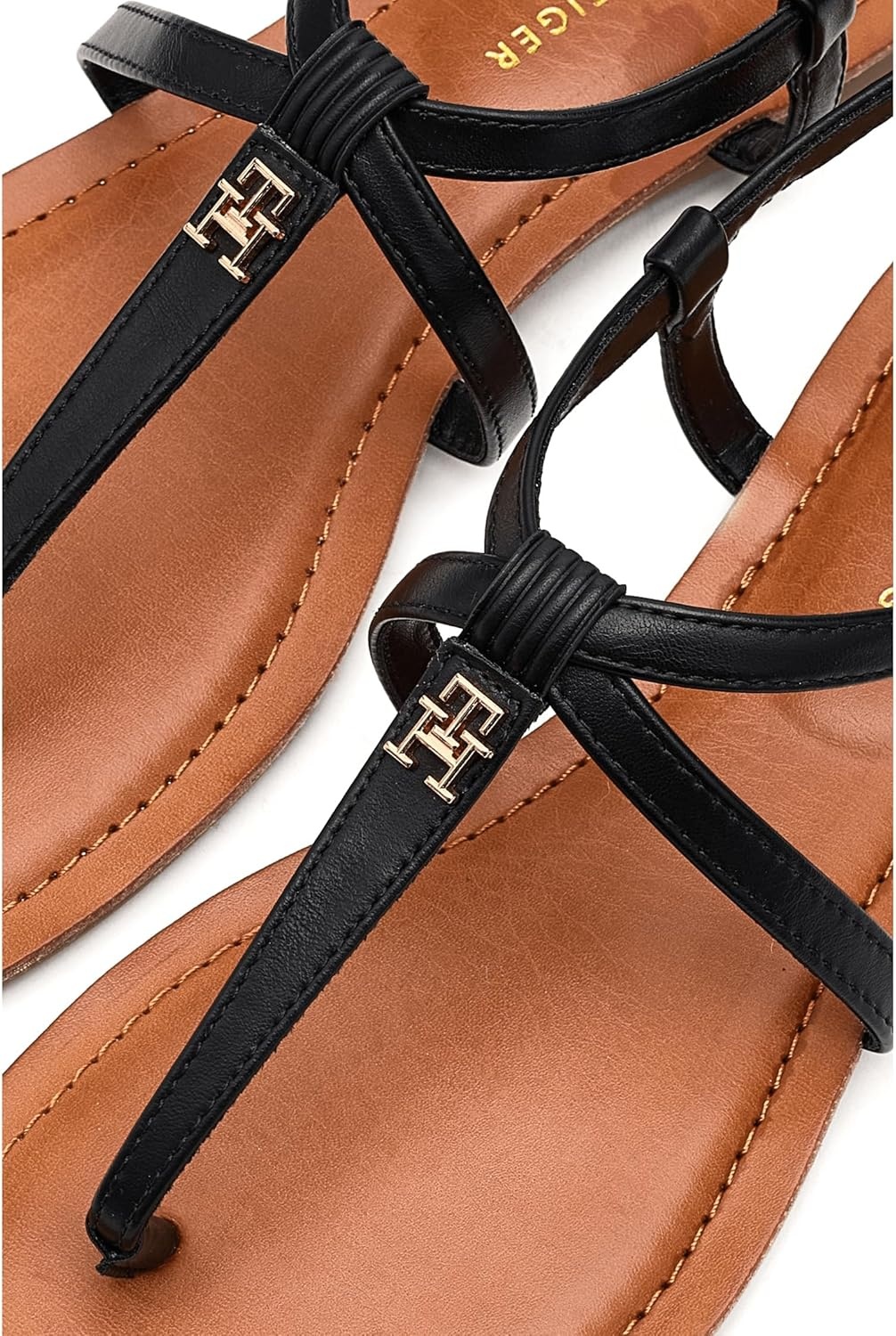 image:imageTommy Hilfiger Womens Lohian Flat SandalBlack 001