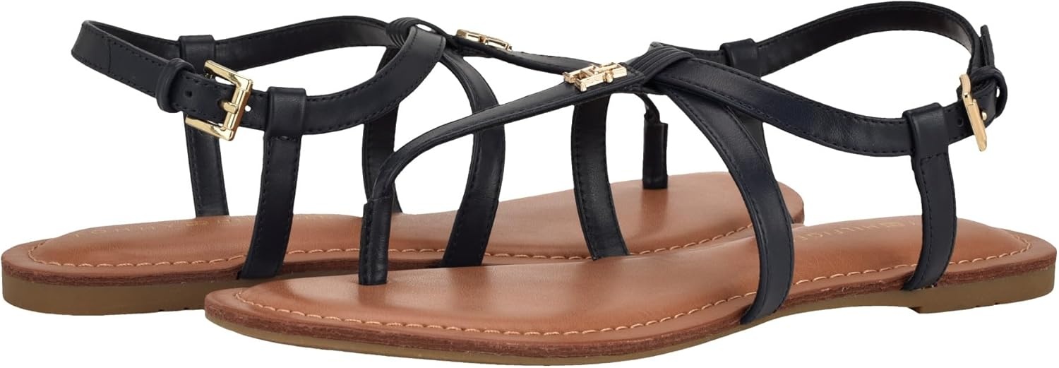 image:imageTommy Hilfiger Womens Lohian Flat SandalDark Blue 400