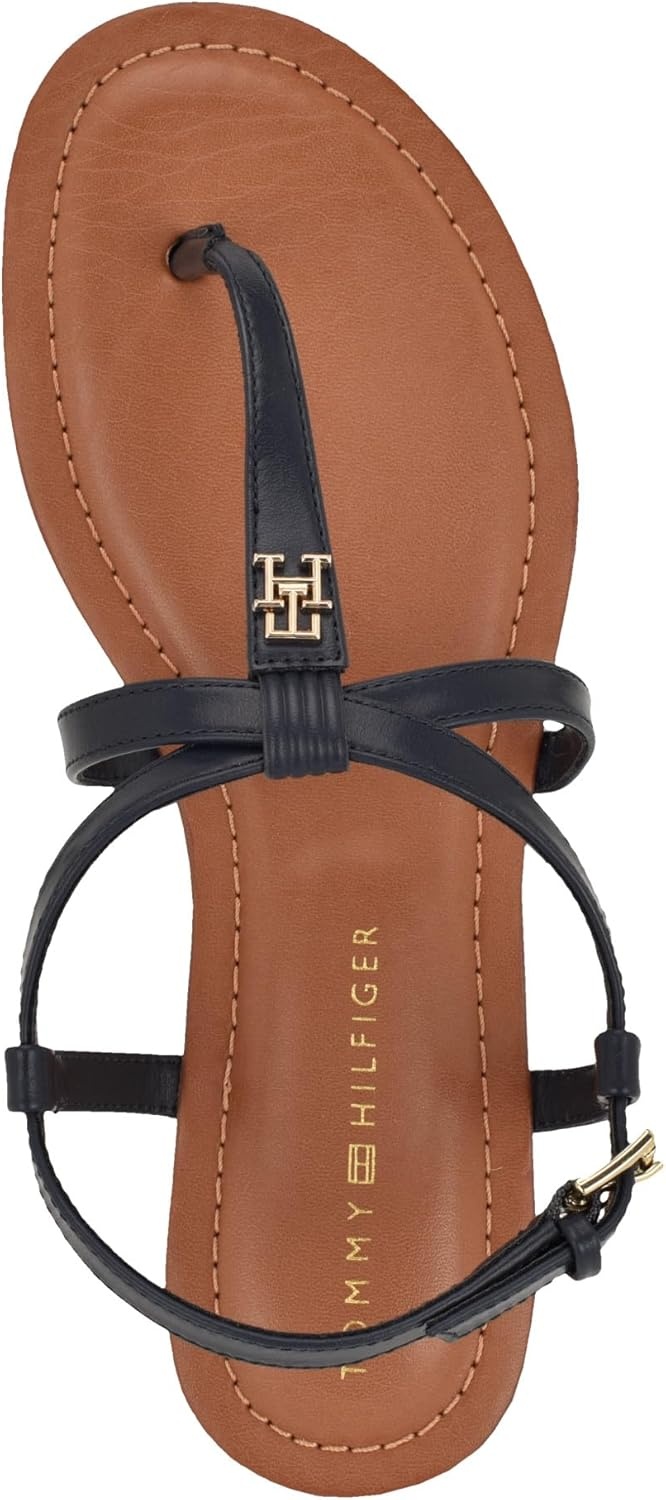 image:imageTommy Hilfiger Womens Lohian Flat SandalDark Blue 400
