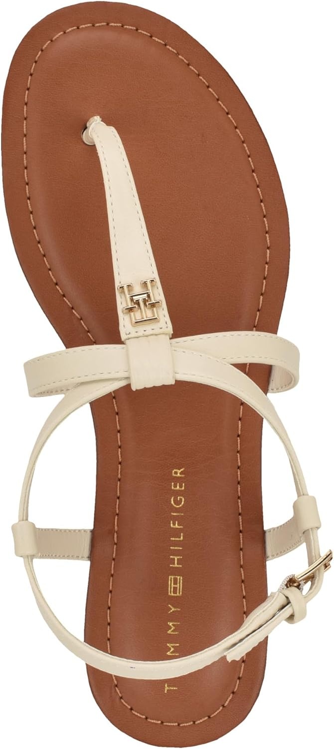 image:imageTommy Hilfiger Womens Lohian Flat SandalIvory 150
