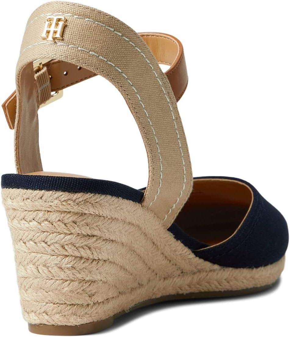 image:imageTommy Hilfiger Womens Nilsa Wedge SandalIndigoTan