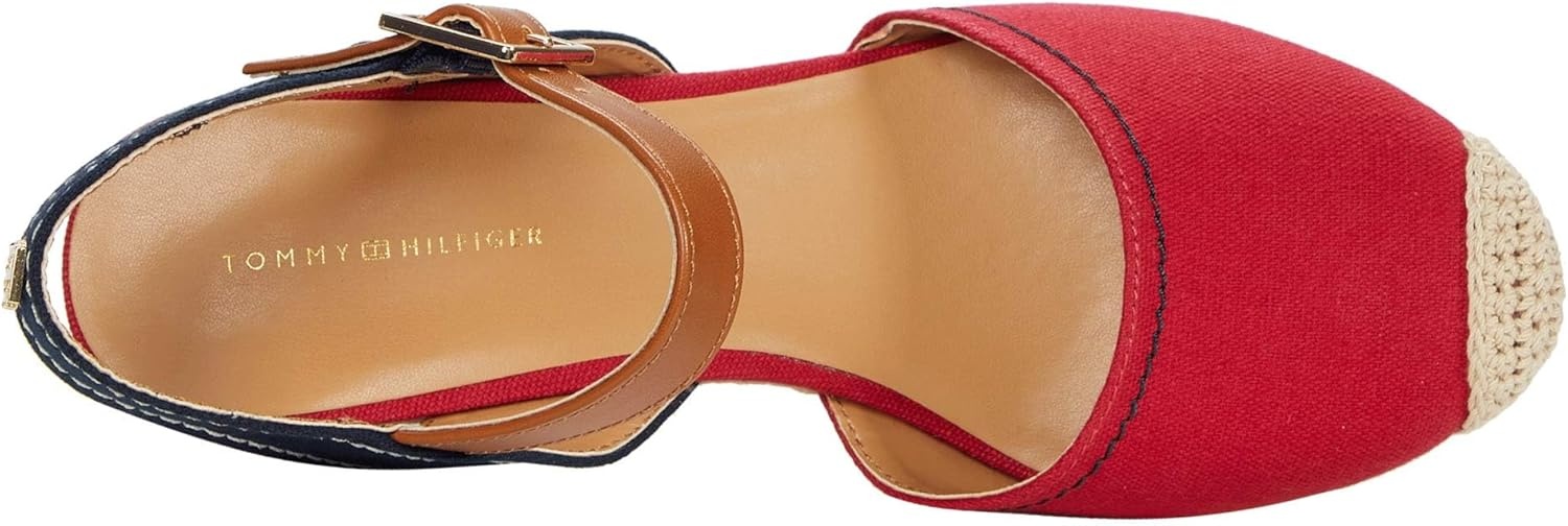 image:imageTommy Hilfiger Womens Nilsa Wedge SandalRed
