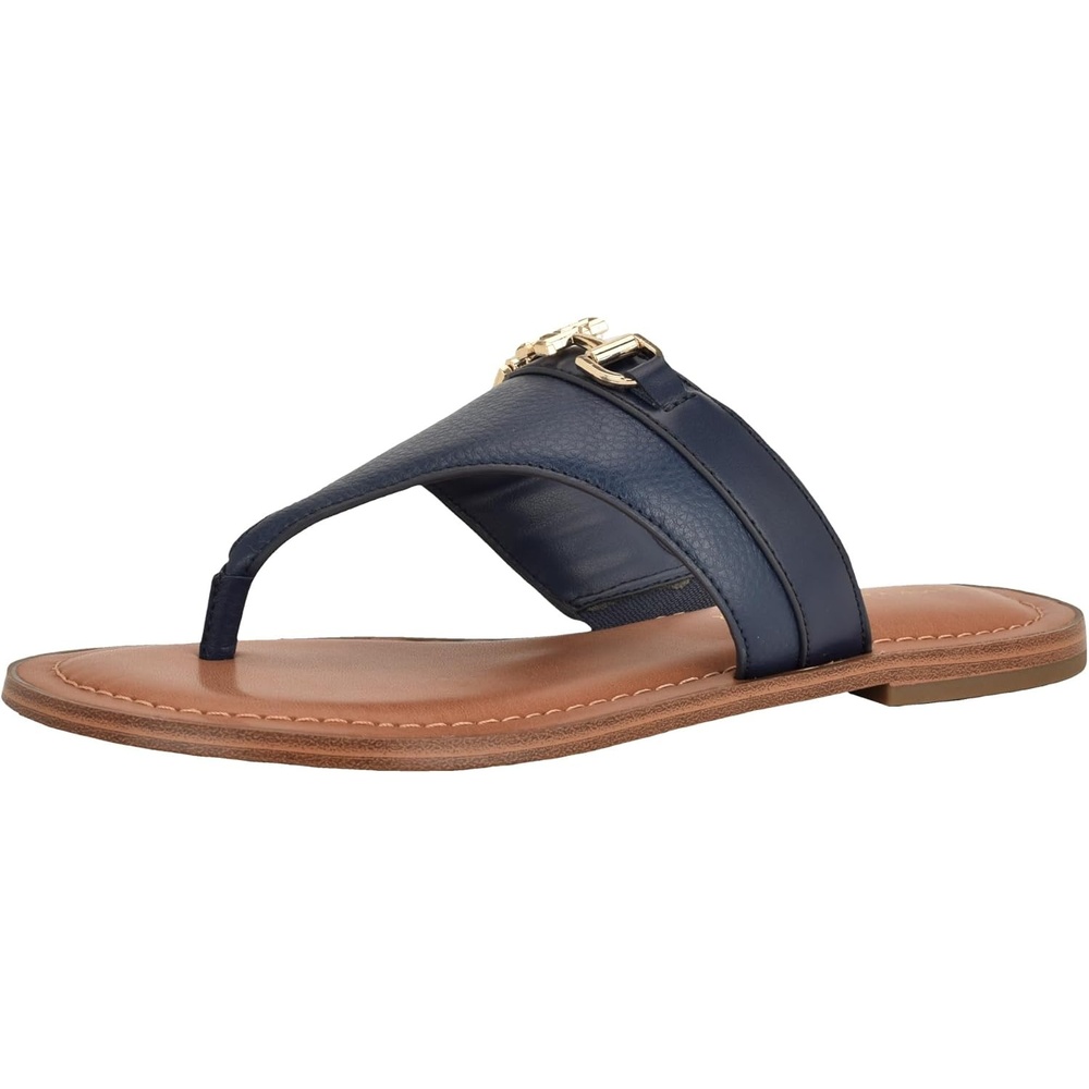 image:imageTommy Hilfiger Womens Goldiea Flat SandalDark Blue 400