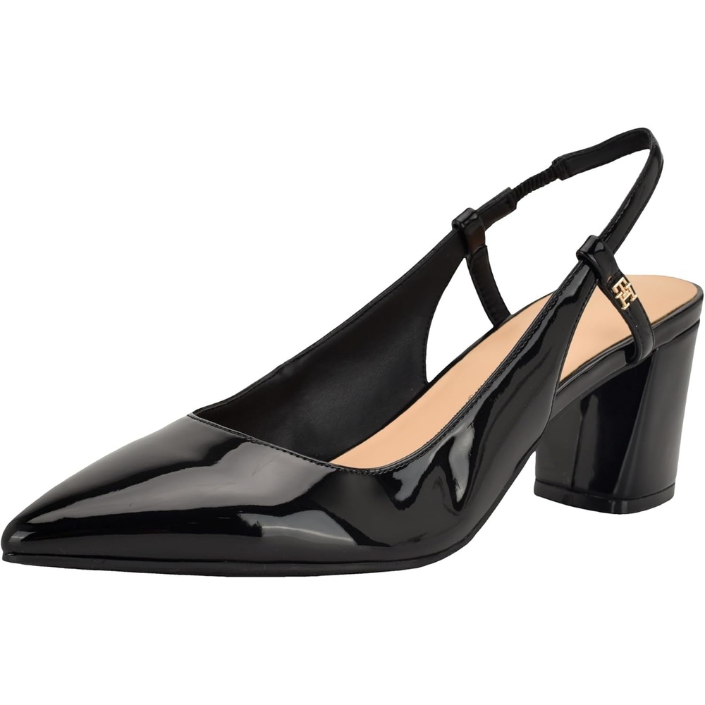image:imageTommy Hilfiger Womens Jezibee PumpBlack Patent 001