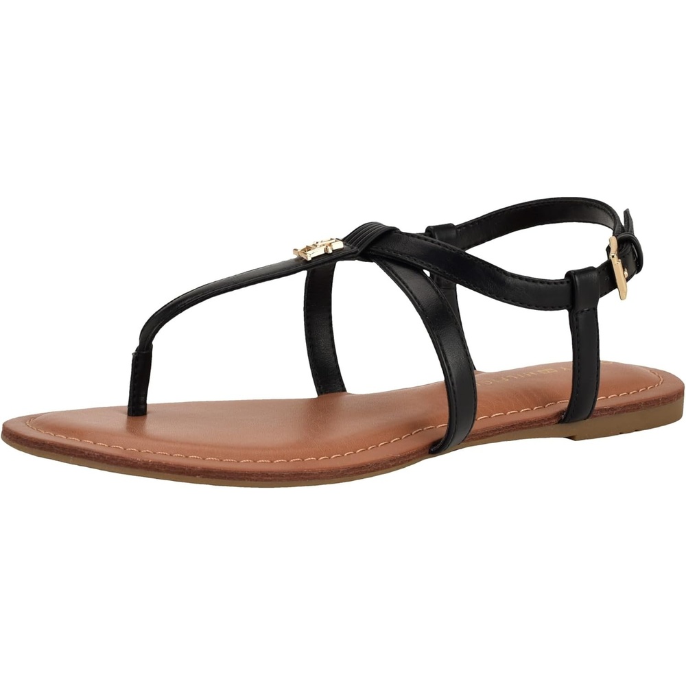 image:imageTommy Hilfiger Womens Lohian Flat SandalBlack 001
