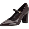 Dark Red Patent 600