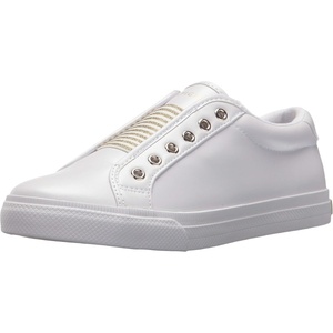Tommy Hilfiger Women’s Laven Sneakers(White/Gold Multi)