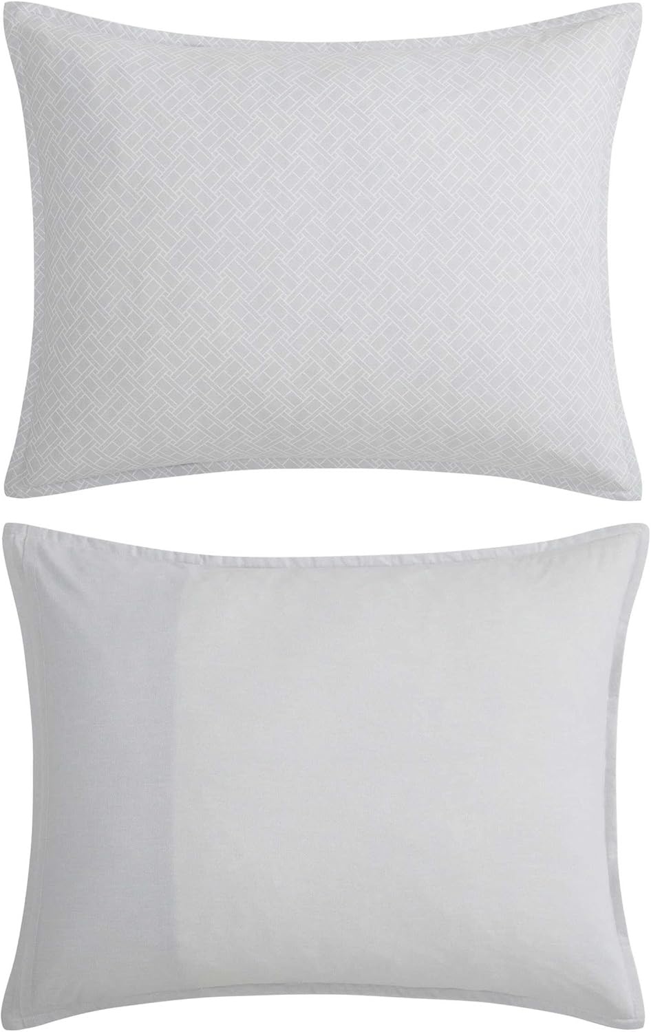 image:imageTommy Hilfiger Twin Comforter Set Cotton Americana Inspired Bedding with a Naturally Soft Feel 2 Piece Bed Set with Matching Pillowcase Trellis FlagChristopher Texture GreyTrellis FlagChristopher Texture Grey
