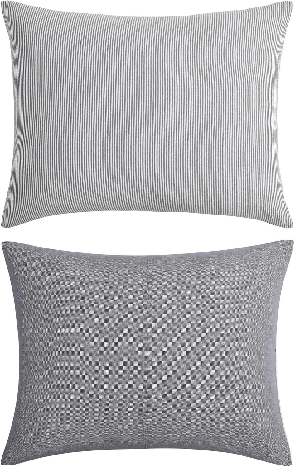image:imageTommy Hilfiger Twin Comforter Set Cotton Americana Inspired Bedding with a Naturally Soft Feel 2 Piece Bed Set with Matching Pillowcase Trellis FlagChristopher Texture GreyTommy Sandbar StripeChristopher Texture Blue