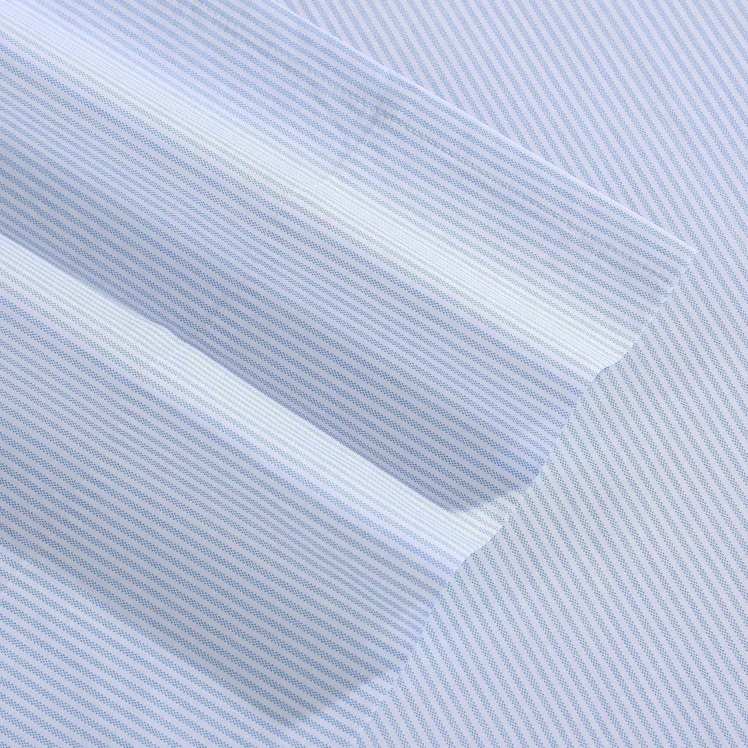 image:imageTommy Hilfiger Twin Size Sheets Set Crisp amp Tailored Cooling Sheets with a Cotton Percale Lightweight Feel Bed Sheets with Matching Pillowcase amp Fitted Sheet Cass Park Mix GreenIthaca Stripe Blue