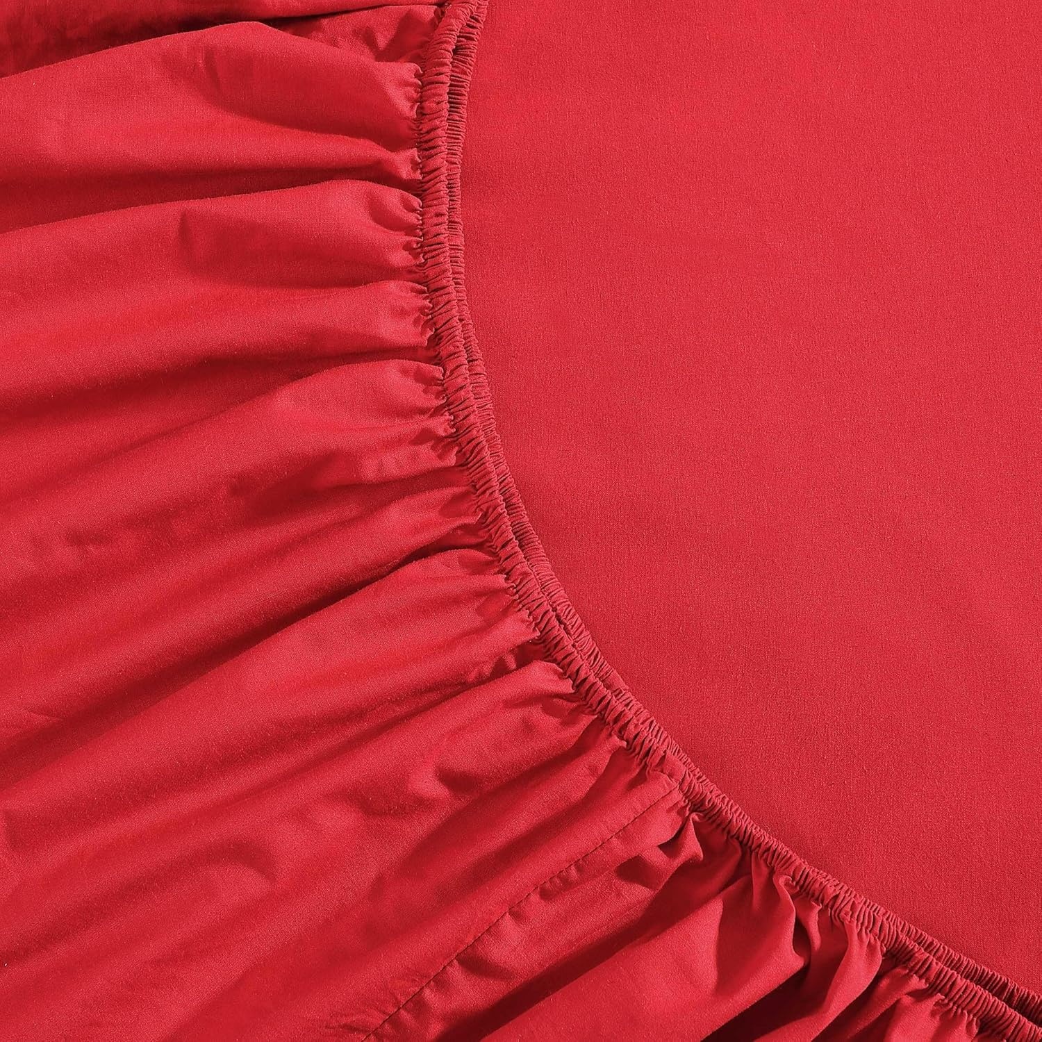 image:imageTommy Hilfiger Twin Size Sheets Set Crisp amp Tailored Cooling Sheets with a Cotton Percale Lightweight Feel Bed Sheets with Matching Pillowcase amp Fitted Sheet Cass Park Mix GreenSolid Red