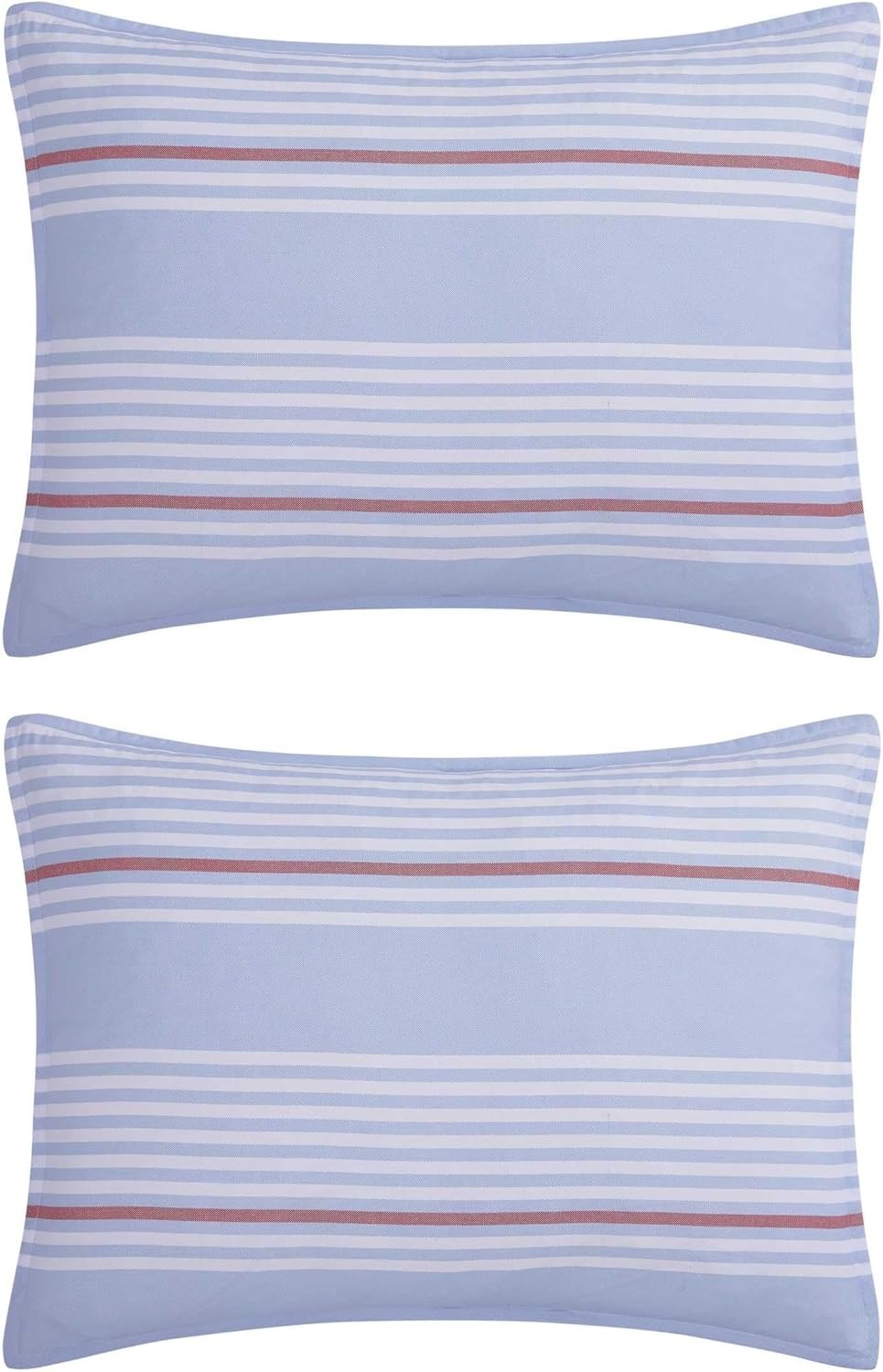 image:imageTommy Hilfiger Twin XL Comforter Set Soft amp Reversible Washed Microfiber Bedding with Bonus Bed Sheets amp Pillowcases 5 Piece Bed Set Campus StripeNautical Anchor BlueLido StripeCambria Blue