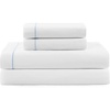 Solid White/Blue
