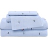 Anchor and Flag Light Blue