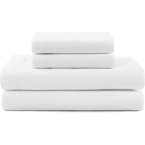 Tommy Hilfiger – Twin Size Sheets Set, Crisp & Tailored Cooling Sheets with a Cotton Percale Lightweight Feel – Bed Sheets with Matching Pillowcase & Fitted Sheet (Cass Park Mix Green)(White)
