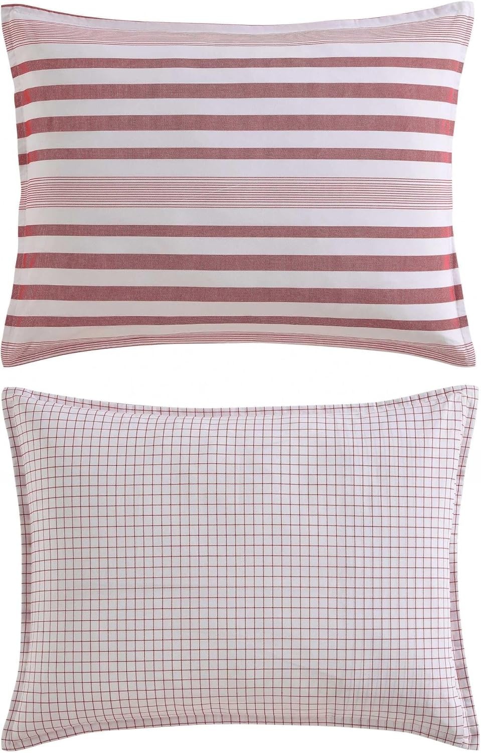 image:imageTommy Hilfiger Twin Duvet Cover Set Reversible Cotton Bedding with a Naturally Soft Feel Classic Americana 2 Piece Bed Set with Matching Pillowcase Trellis FlagChristopher Texture BlueMandalay Beach StripeVermont Plaid Red