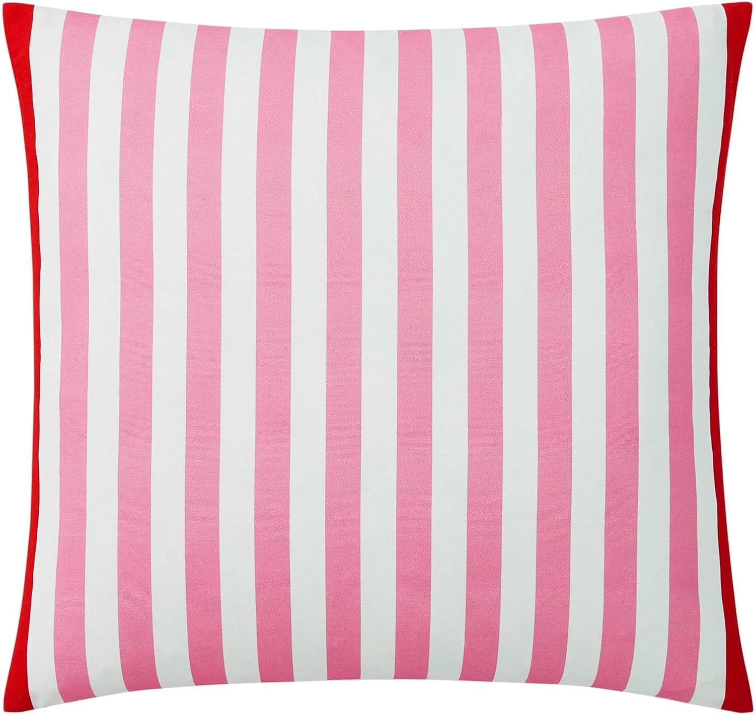 image:imageTommy Hilfiger Decorative Throw Pillow for Bed or Couch 12x16 Seersucker Accent Pillow with Zipper Closure Embroidered Crest Design Americana Decor BlueBeachfront Pink