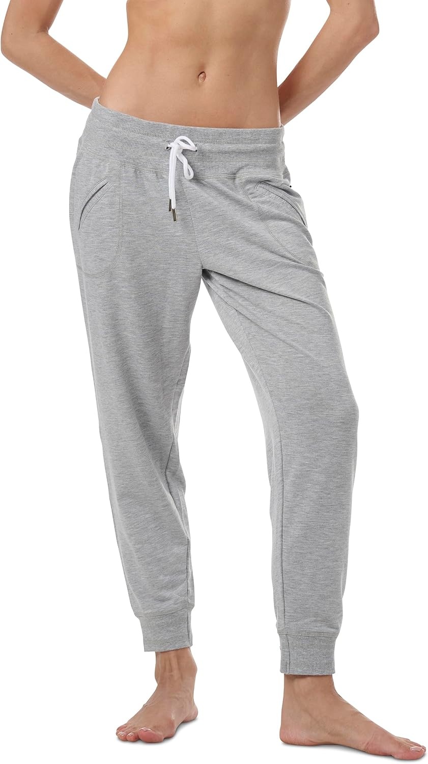 image:imageTommy Hilfiger Adaptive Womens Lounge JoggersHeather Grey