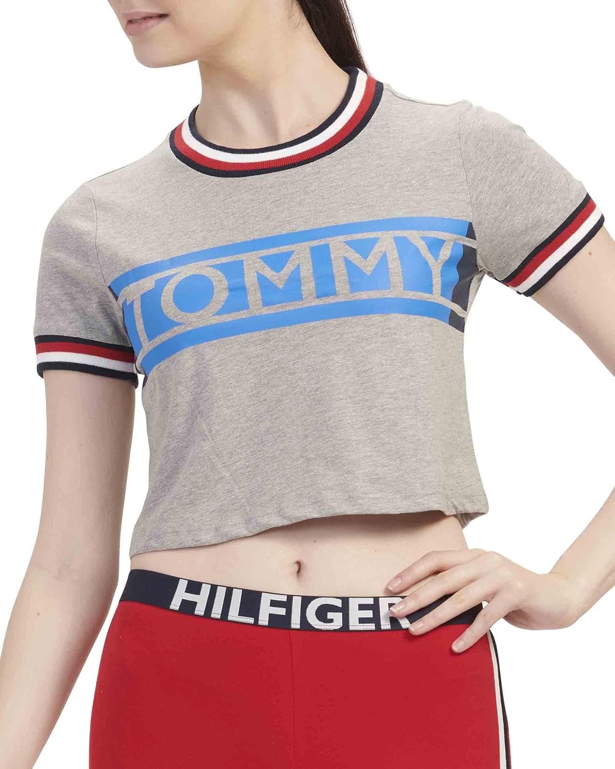 image:imageTommy Hilfiger Womens Womens Pajama TShirtHeather Grey