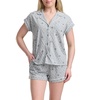 Th Glyph in Diamond Offset Heather Grey