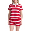 Wide Rugby Stripe Tango Red