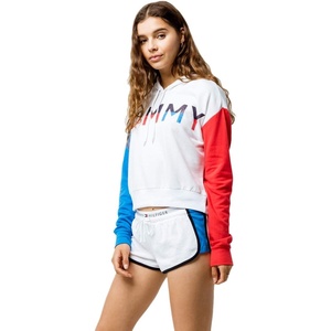 Tommy Hilfiger Women’s Lounge Short Bottom Pajama Pj(White/Mthylbl/Navy)