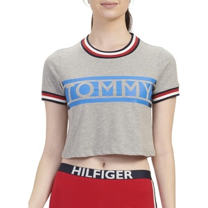 Tommy Hilfiger Womens Womens Pajama T-Shirt(Heather Grey)