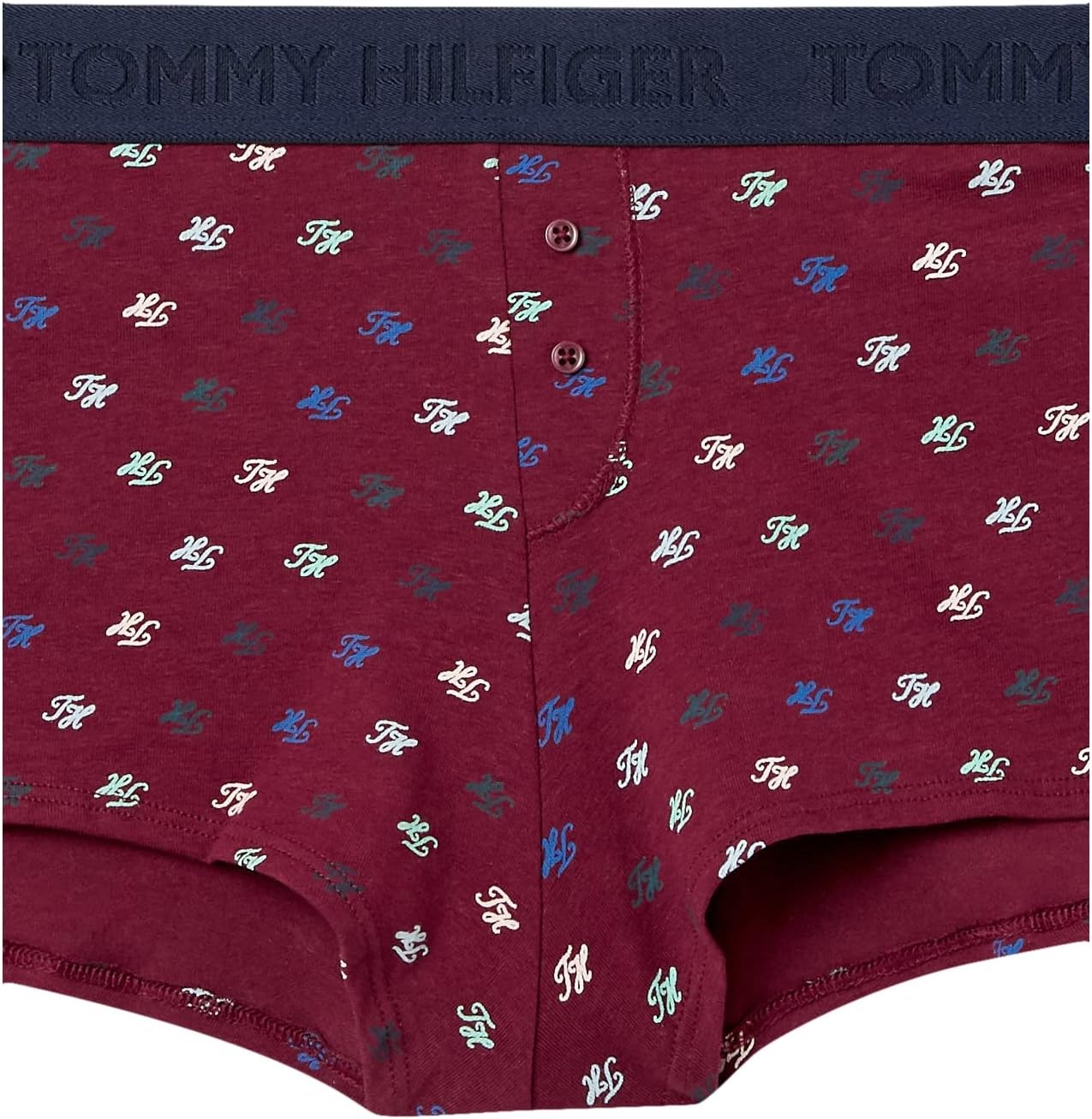 image:imageTommy Hilfiger Adaptive Womens Womens Shortie and Bikinicut Cotton Underwear Panty 3 PackMini Cursive Th Zindanfel