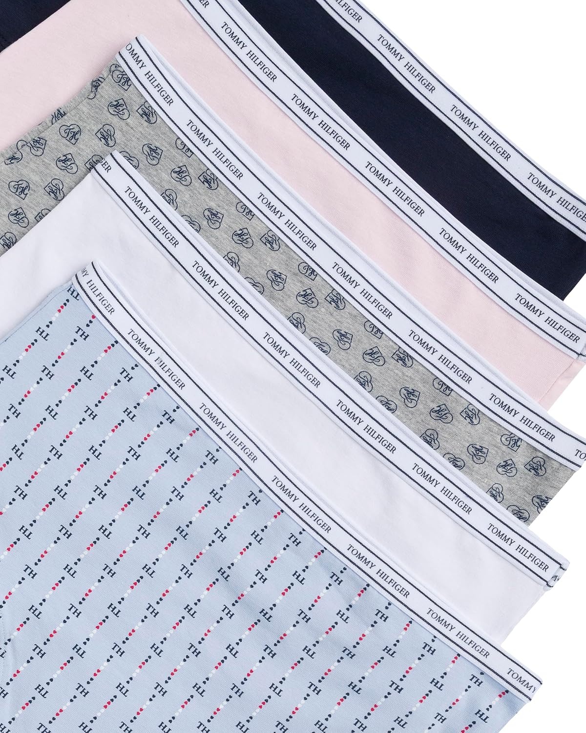 image:imageTommy Hilfiger Womens Classic Cotton Logoband Brief 5packTh Love Streams Wallpaper Sweet BlueBright WhiteCherry BlossomSky CaptainTh Sweethearts Toss Heather Grey