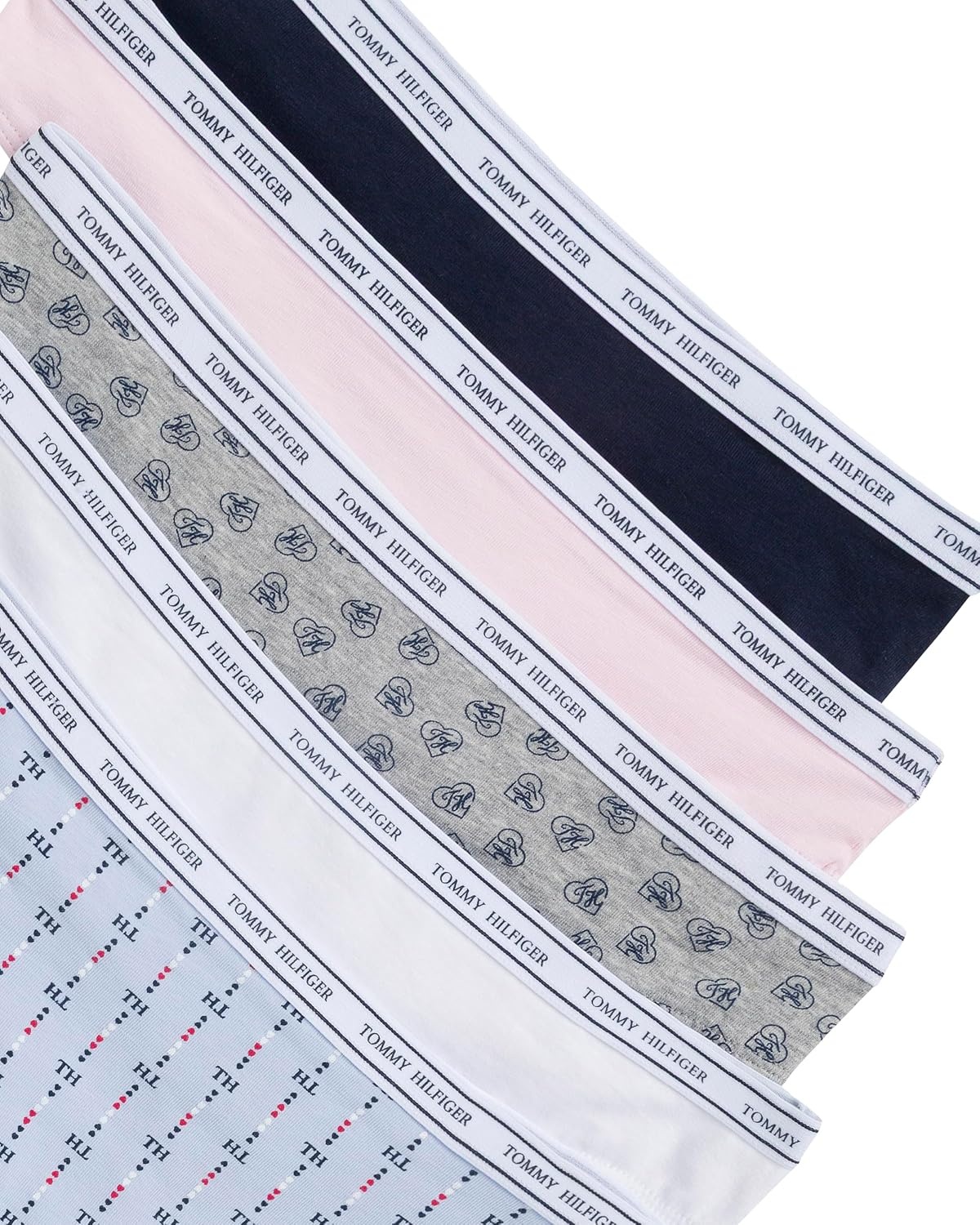 image:imageTommy Hilfiger Womens Classic Cotton Logoband Thong 5packTh Love Streams Wallpaper Sweet BlueBright WhiteCherry BlossomSky CaptainTh Sweethearts Toss Heather Grey