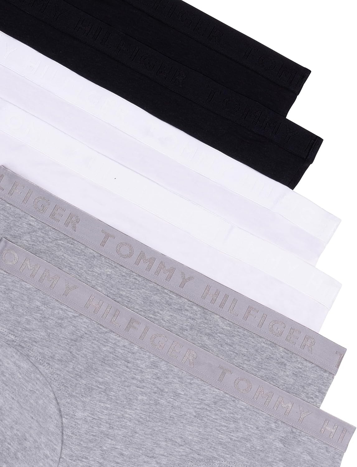 image:imageTommy Hilfiger Womens Cotton Hipster Underwear 6packHeather GreyWhiteBlack