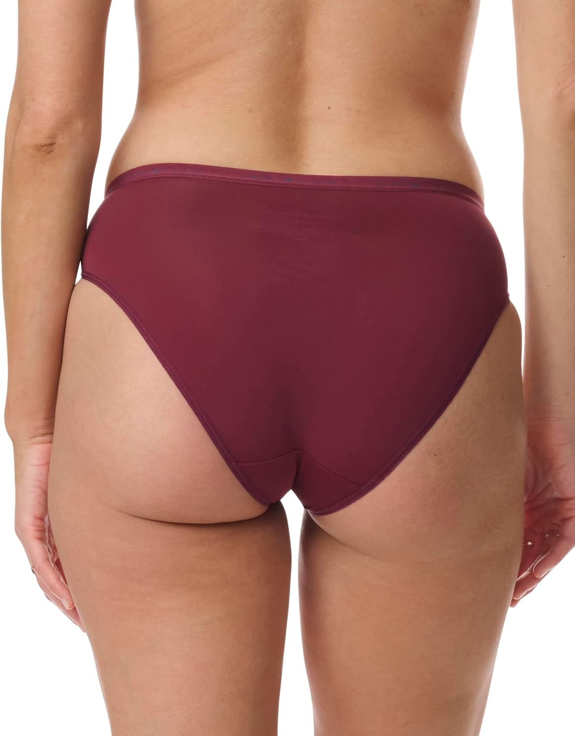 image:imageTommy Hilfiger Womens Logo Waistband Micro Bikini 6 PackWindsor WineBalanced BeigeBlack