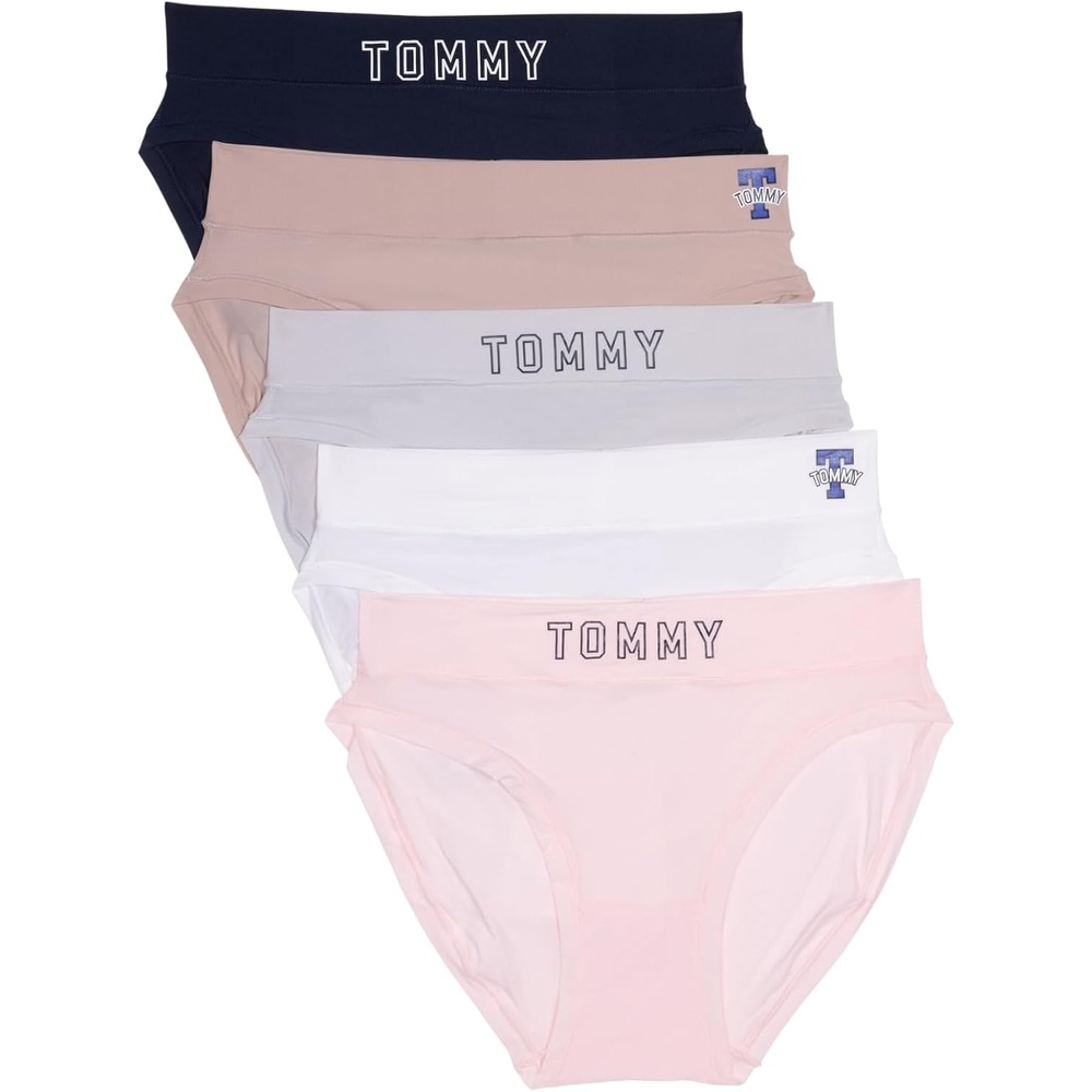 image:imageTommy Hilfiger Womens Bikini Undewear 5packScBwBlkBbTr