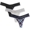 Lg Tartan Navy Blue