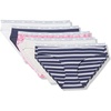 Mini Palm Leaves/Bright White/Heather Grey/Sky Capintain/Sky Captain Stripe