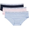 Mini Heart Rows Sweet Blue/Cherry Blossom/Navy