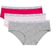 Th Glyph Heart Drops Heather Grey/Cherry Blossom/Barberry