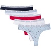 Umbrellas Print/Bright White/Tango Red/Sky Captain/Sweet Blue Stripe