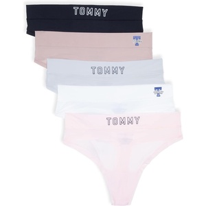 Tommy Hilfiger Adaptive Women’s Women’s Thong(Bbd/Bw/Mc/Bb/Bk)