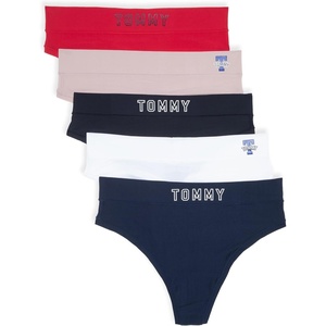 Tommy Hilfiger Adaptive Women’s Women’s Thong(Sc/Bw/Blk/Bb/Tr)