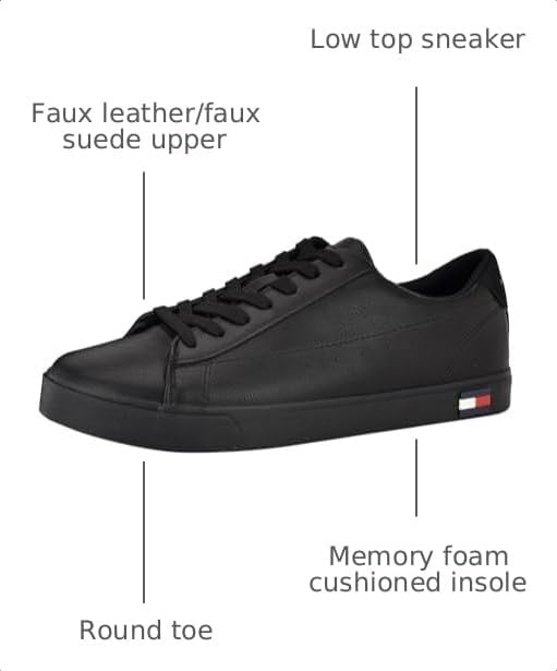 image:imageTommy Hilfiger Mens Risher Fashion ShoeBlackBlack