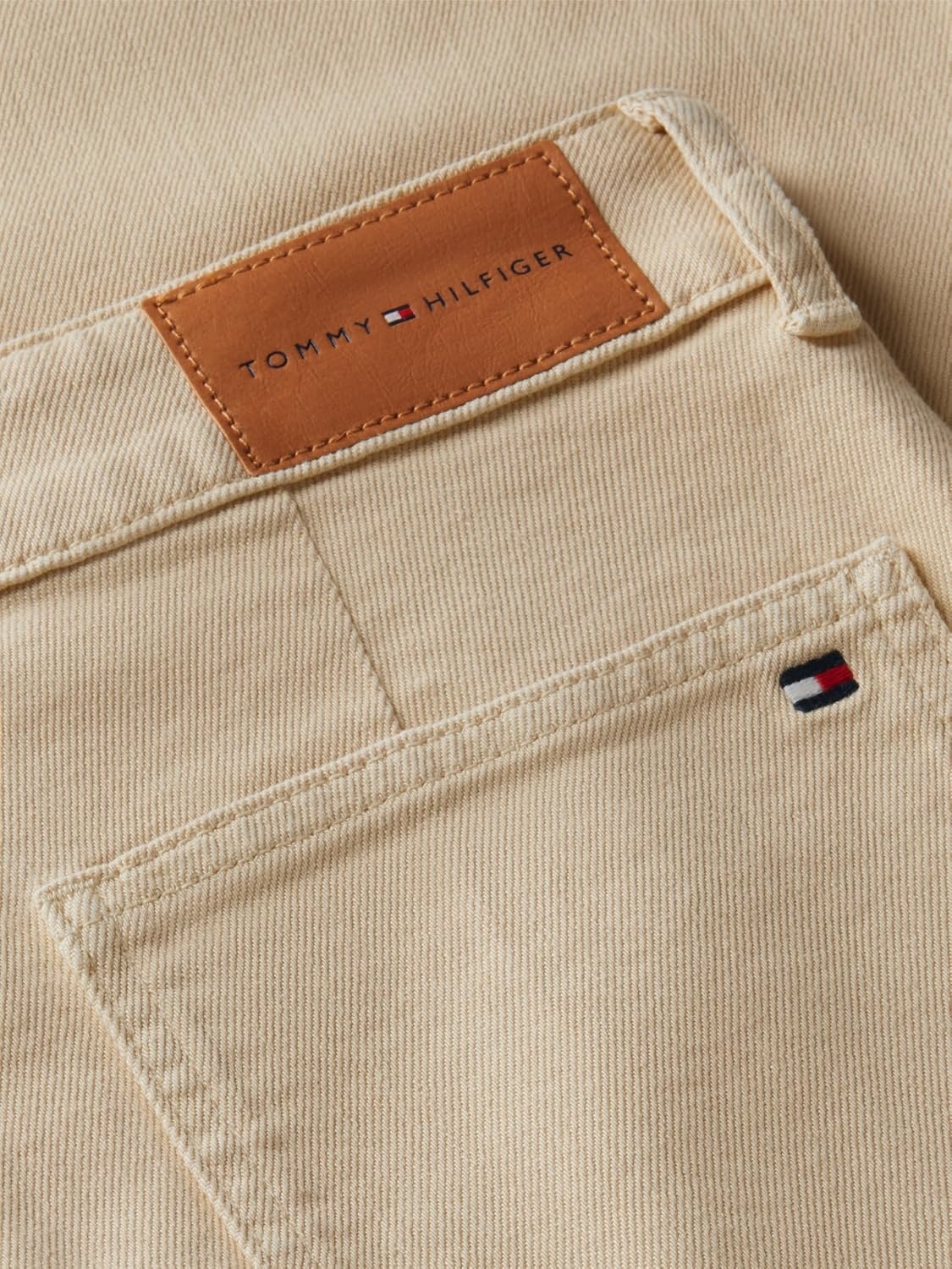 image:imageTommy Hilfiger Womens High Rise Wide Leg Jeans with StretchMuslin